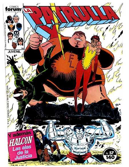 MUY BUEN ESTADO LA PATRULLA X 57 VOL1 FORUM COMICS GRAPA VOL.1 VOLUMEN