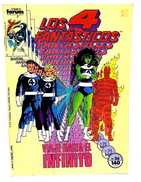 MUY BUEN ESTADO LOS 4 FANTASTICOS 56 VOL1 FORUM COMICS GRAPA VOL.1 VOLUMEN