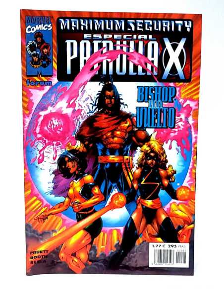 MUY BUEN ESTADO LA PATRULLA X ESPECIAL MAXIMUM SECURITY FORUM COMICS GRAPA