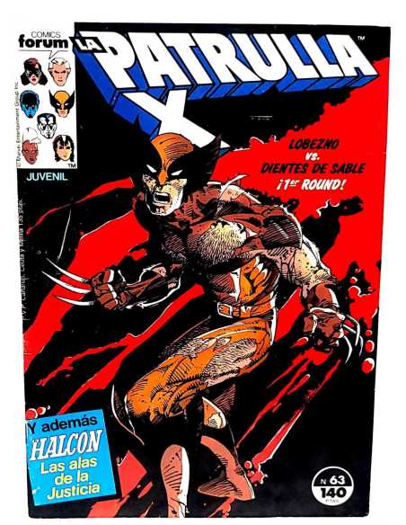 BUEN ESTADO LA PATRULLA X 63 VOL1 FORUM COMICS GRAPA VOL.1 VOLUMEN