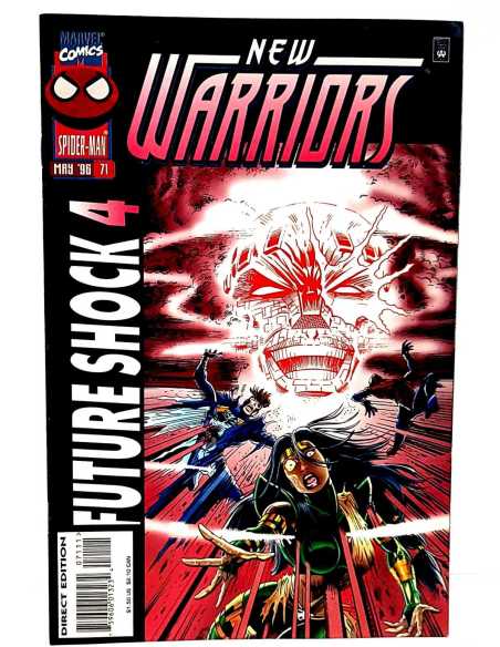 DE KIOSCO THE NEW WARRIORS 71 VOL1 DIRECT EDITION MARVEL COMICS USA