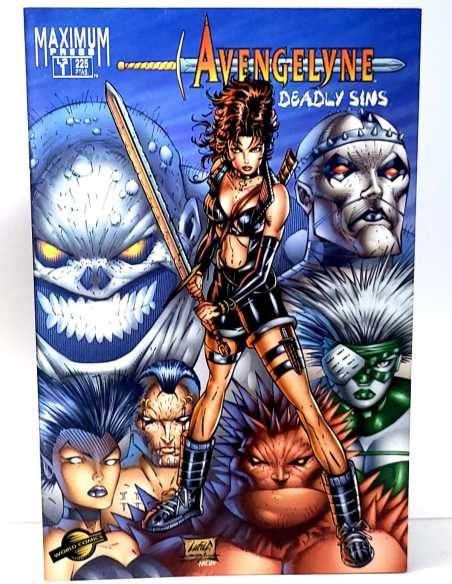 DE KIOSCO AVENGELYNE DEADLY SINS 1 MAXIMUM PRESS COMICS PLANETA
