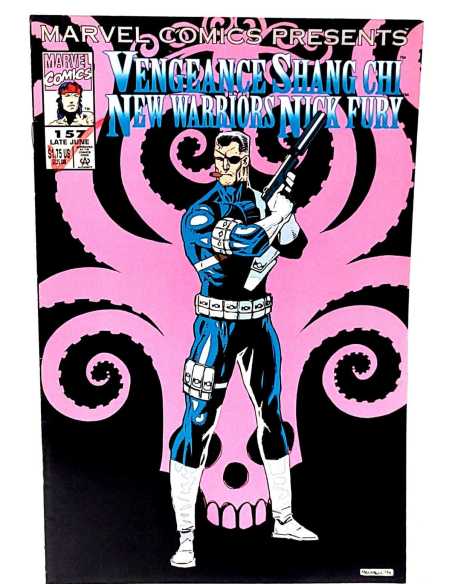 DE KIOSCO MARVEL COMICS PRESENTS 157 VENGEANCE SHANG CHI NEW WARRIORS NICK FURIA USA COMICS