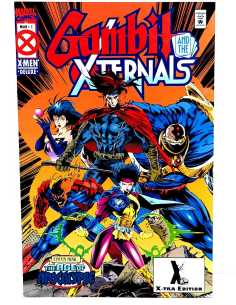 DE KIOSCO GAMBIT & THE X-ETERNALS 1 DELUXE COMICS MARVEL USA