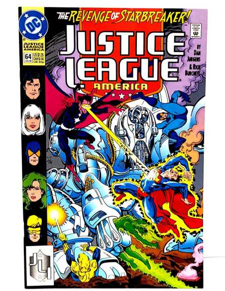 DE KIOSCO JUSTICE LEAGUE AMERICA 64 DC COMICS USA