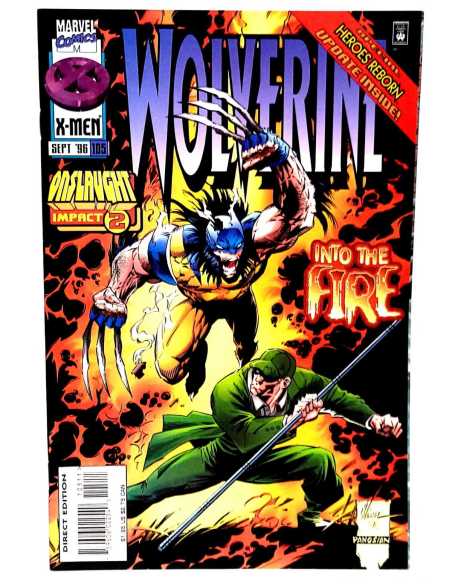 DE KIOSCO WOLVERINE 105 X-MEN MARVEL COMICS GRAPA USA