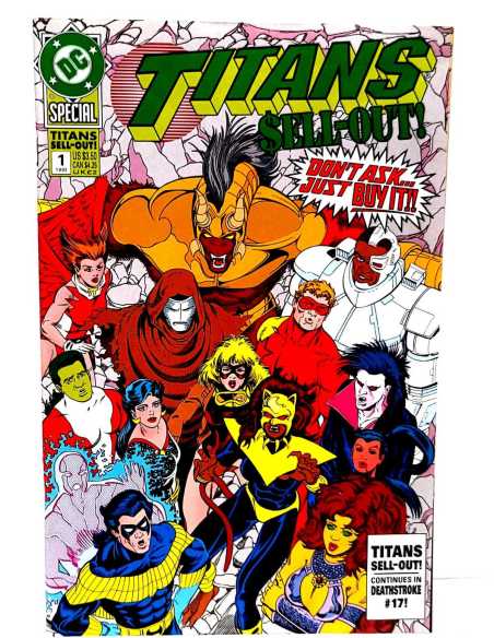 DE KIOSCO TITANS SELL-OUT SPECIAL DC COMICS USA