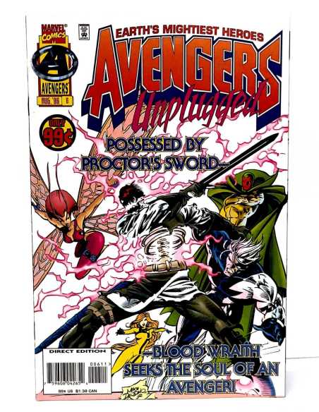 DE KIOSCO AVENGERS UNPLUGGED 6 MARVEL COMICS USA