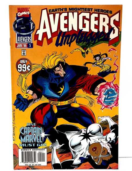 DE KIOSCO AVENGERS UNPLUGGED 5 MARVEL COMICS USA