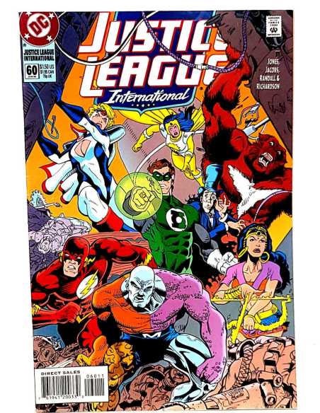 DE KIOSCO JUSTICE LEAGUE INTERNATIONAL 60 DC COMICS USA