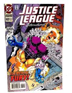 DE KIOSCO JUSTICE LEAGUE INTERNATIONAL 62 DC COMICS USA