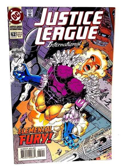DE KIOSCO JUSTICE LEAGUE INTERNATIONAL 62 DC COMICS USA