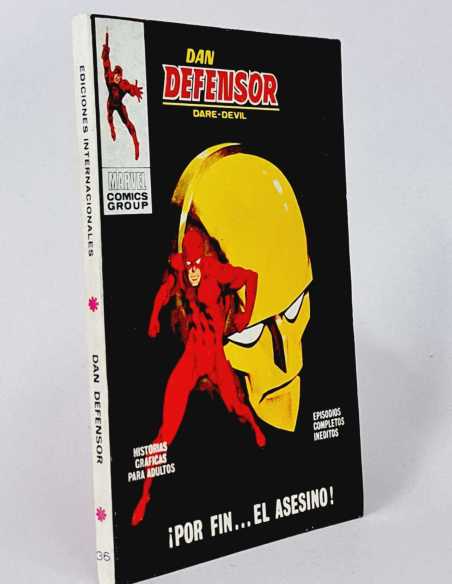 EXCELENTE ESTADO DAN DEFENSOR 36 POR FIN EL ASESINO TACO VOL1 VOLUMEN VOL.1 VERTICE