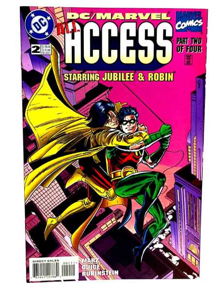 DE KIOSCO DC/MARVEL ALL ACCESS 2 COMICS USA