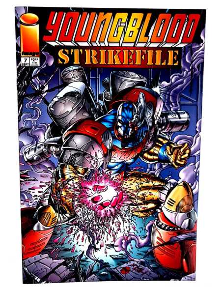 DE KIOSCO YOUNGBLOOD STRUKEFILE 7 IMAGE COMICS USA