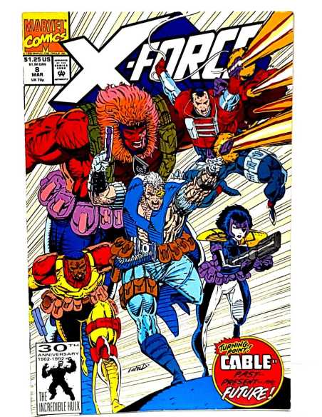 DE KIOSCO X-FORCE 8 MARVEL COMICS USA