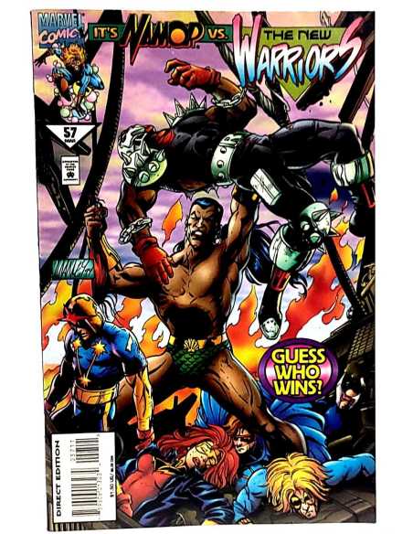 EXCELENTE ESTADO THE NEW WARRIOR 57 MARVEL COMICS USA