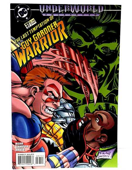 EXCELENTE ESTADO GUY GARDNER WARRIOR 37 DC COMICS USA