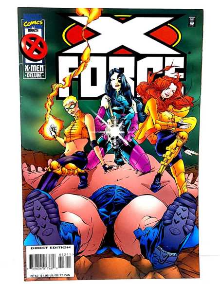 EXCELENTE ESTADO X-FORCE 52 MARVEL COMICS USA