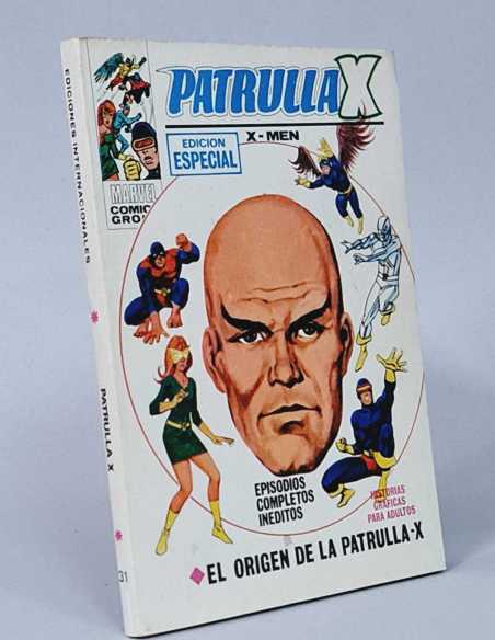 MUY BUEN ESTADO PATRULLA X 31 EL ORIGEN DE LA VOL1 VOLUMEN VOL.1 TACO VERTICE