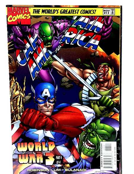 EXCELENTE ESTADO CAPITAN AMERICA 13 MARVEL COMICS USA