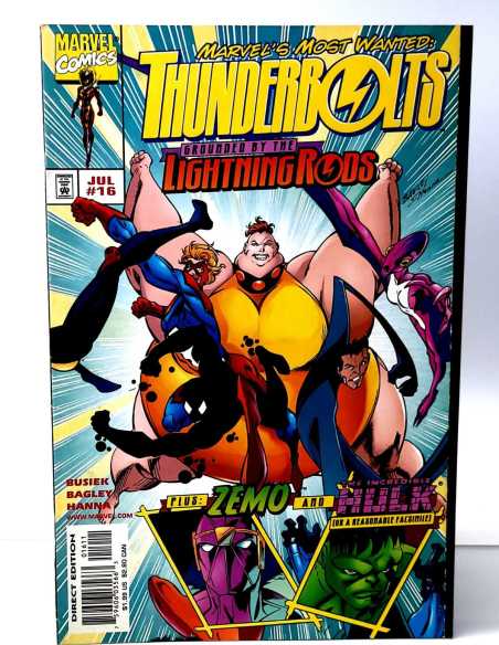 EXCELENTE ESTADO THUNDERBOLTS 16 MARVEL COMICS USA