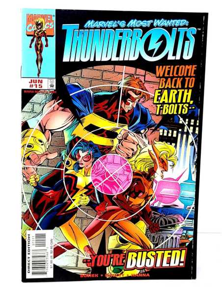 EXCELENTE ESTADO THUNDERBOLTS 15 MARVEL COMICS USA