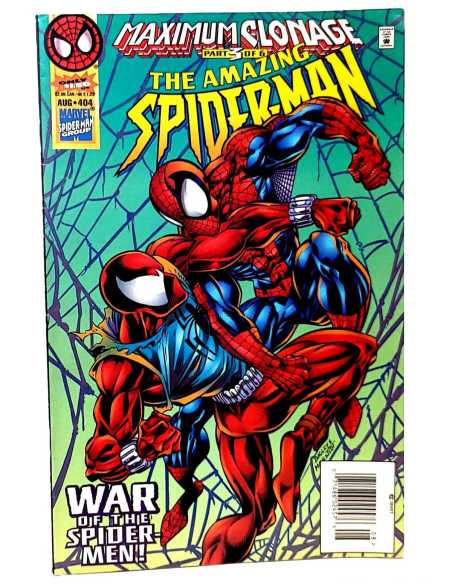 EXCELENTE ESTADO THE AMAZING SPIDER-MAN 404 MARVEL COMICS USA SPIDERMAN
