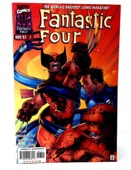 EXCELENTE ESTADO FANTASTIC FOUR 7 MARVEL COMICS USA