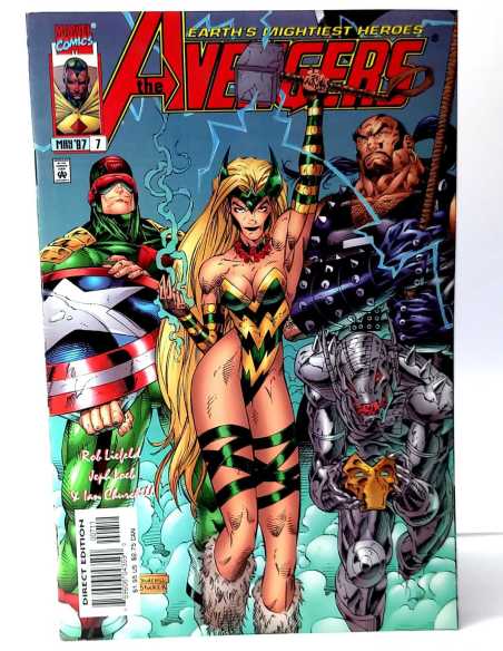 EXCELENTE ESTADO THE AVENGERS 7 MARVEL COMICS USA