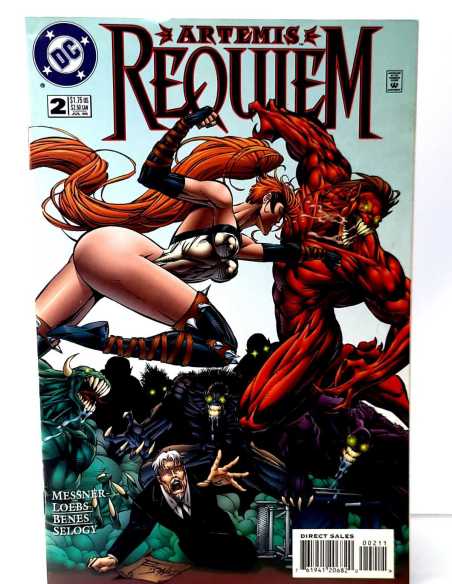 EXCELENTE ESTADO ARTEMIS REQUIEM 2 DC COMICS USA