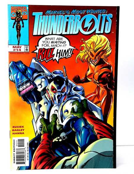 EXCELENTE ESTADO THUNDERBOLTS 14 MARVEL COMICS USA
