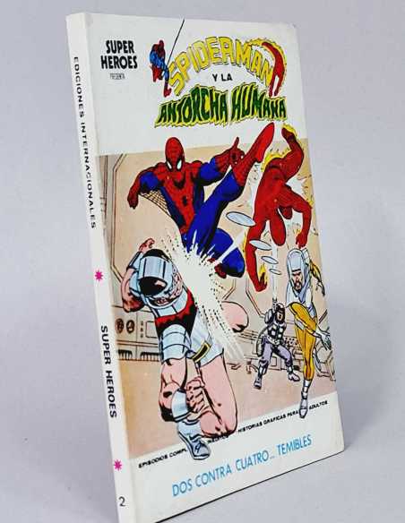 MUY BUEN ESTADO SUPER HEROES 2 DOS CONTRA CUATRO TEMIBLES VOL1 VOLUMEN VOL.1 TACO VERTICE