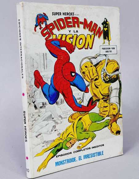BUEN ESTADO SUPER HEROES 10 SPIDER-MAN Y LA VISIÓN VOL1 VOLUMEN VOL.1 TACO VERTICE