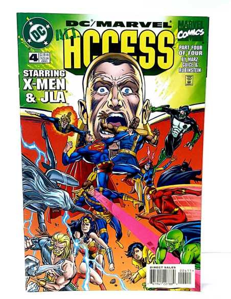 EXCELENTE ESTADO DC/MARVEL ALL ACCESS 4 DC COMICS USA