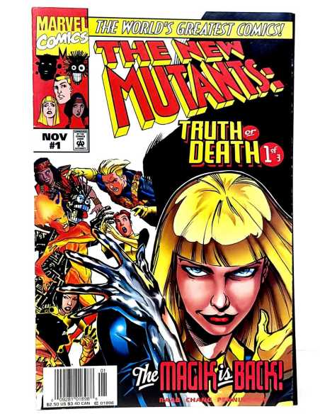 EXCELENTE ESTADO THE NEW MUTANS 1 MARVEL COMICS USA