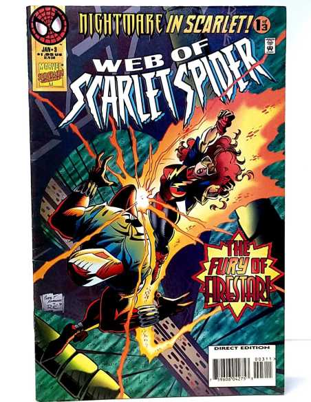 EXCELENTE ESTADO WEB OF SPIDER 3 MARVEL COMICS USA