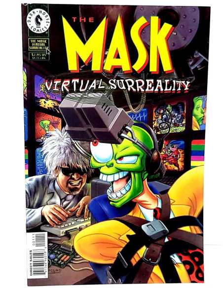 EXCELENTE ESTADO THE MASK VIRTUAL SURREALITY DARK HOUSE COMICS USA