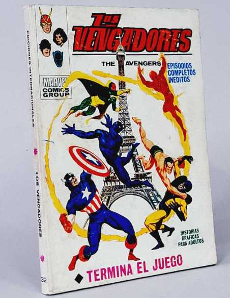 BUEN ESTADO LOS VENGADORES 32 TERMINO EL JUEGO VOL1 VOLUMEN VOL.1 TACO VÉRTICE