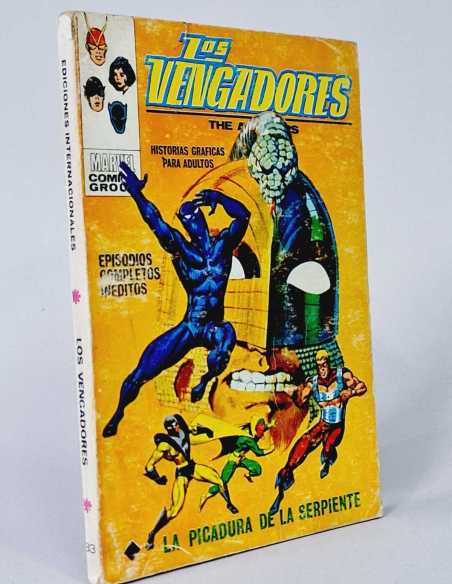 LOS VENGADORES 33 LA PICADURA DE LA SERPIENTE NORMAL ESTADO VOL1 VOLUMEN VOL.1 TACO VÉRTICE
