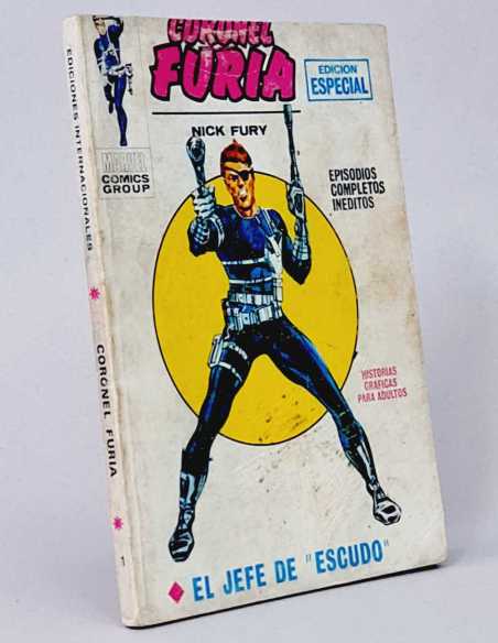 CORONEL FURIA 1 EL JEFE DE ESCUDO NORMAL ESTADO VOL1 VOLUMEN VOL.1 TACO VÉRTICE