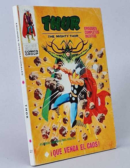 MUY BUEN ESTADO THOR 21 QUE VENGA EL CAOS VOL1 VOLUMEN VOL.1 TACO VÉRTICE