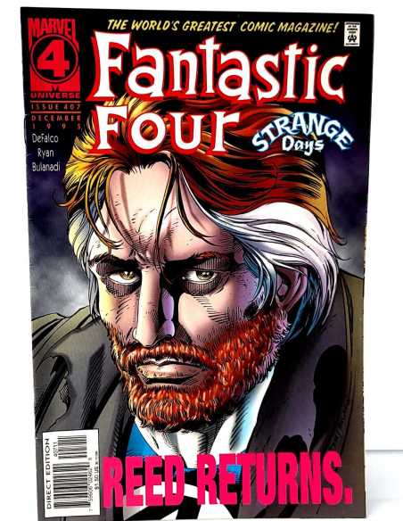 EXCELENTE ESTADO FANTASTIC FOUR 407 MARVEL COMICS USA