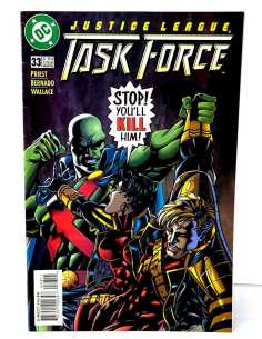 EXCELENTE ESTADO JUSTICE LEAGUE TASK FORCE 33 DC COMICS USA