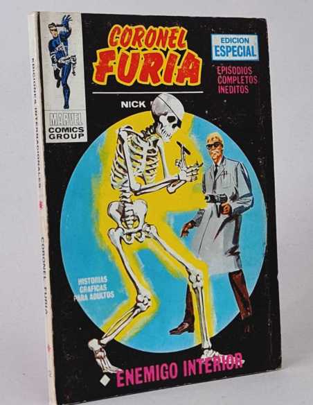 BUEN ESTADO CORONEL FURIA 12 ENEMIGO INTERIOR VOL1 VOLUMEN VOL.1 TACO VÉRTICE