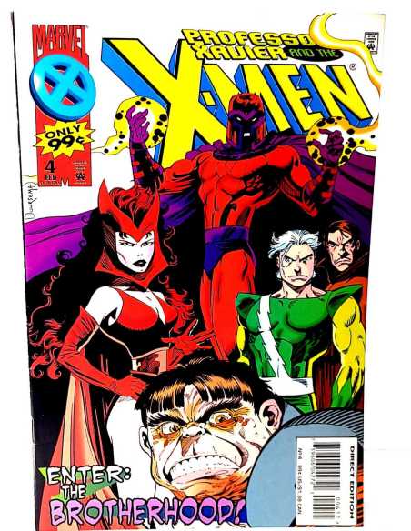 CASI EXCELENTE ESTADI PROFESOR XAVIER AND THE X-MEN 4 MARVEL COMICS USA