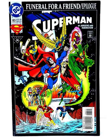 EXCELENTE ESTADO SUPERMAN 83 DC COMICS USA