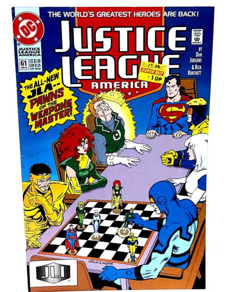 EXCELENTE ESTADO JUSTICE LEAGUE AMERICA 61 DC COMICS USA