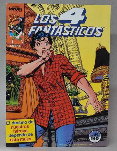 DE KIOSCO LOS 4 FANTÁSTICOS 59 MARVEL VOL1 VOLUMEN VOL.1 CÓMICS FORUM