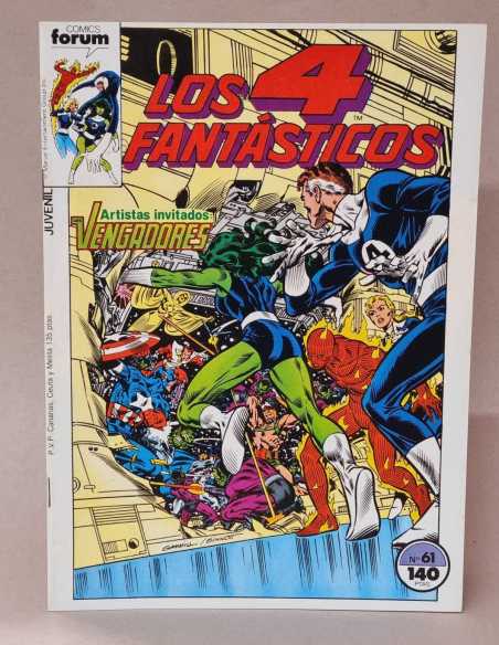 DE KIOSCO LOS 4 FANTÁSTICOS 61 MARVEL VOL1 VOLUMEN VOL.1 CÓMICS FORUM